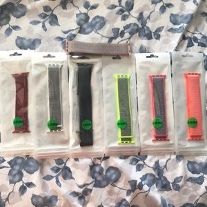 7 brand new Apple Watch 42 mm bands